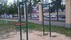 Площадка для воркаута в городе Хабаровск №2303 Маленькая Советская фото